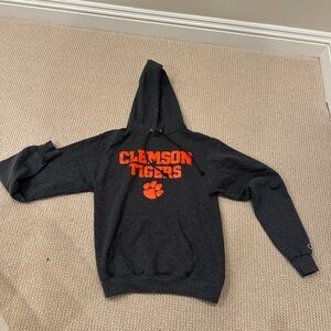 Champion Dark Gray Clemson Tigers Hoodie